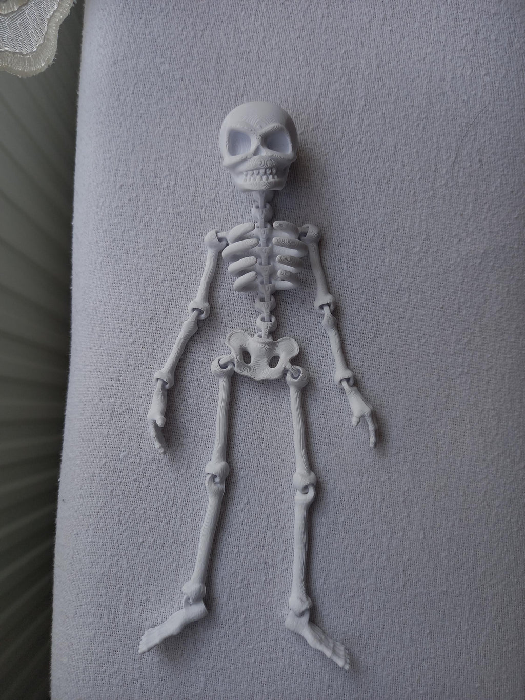 Dancing Skeleton Car Rearview Mirror Hanging Charm - Car Interior Decor Accessory