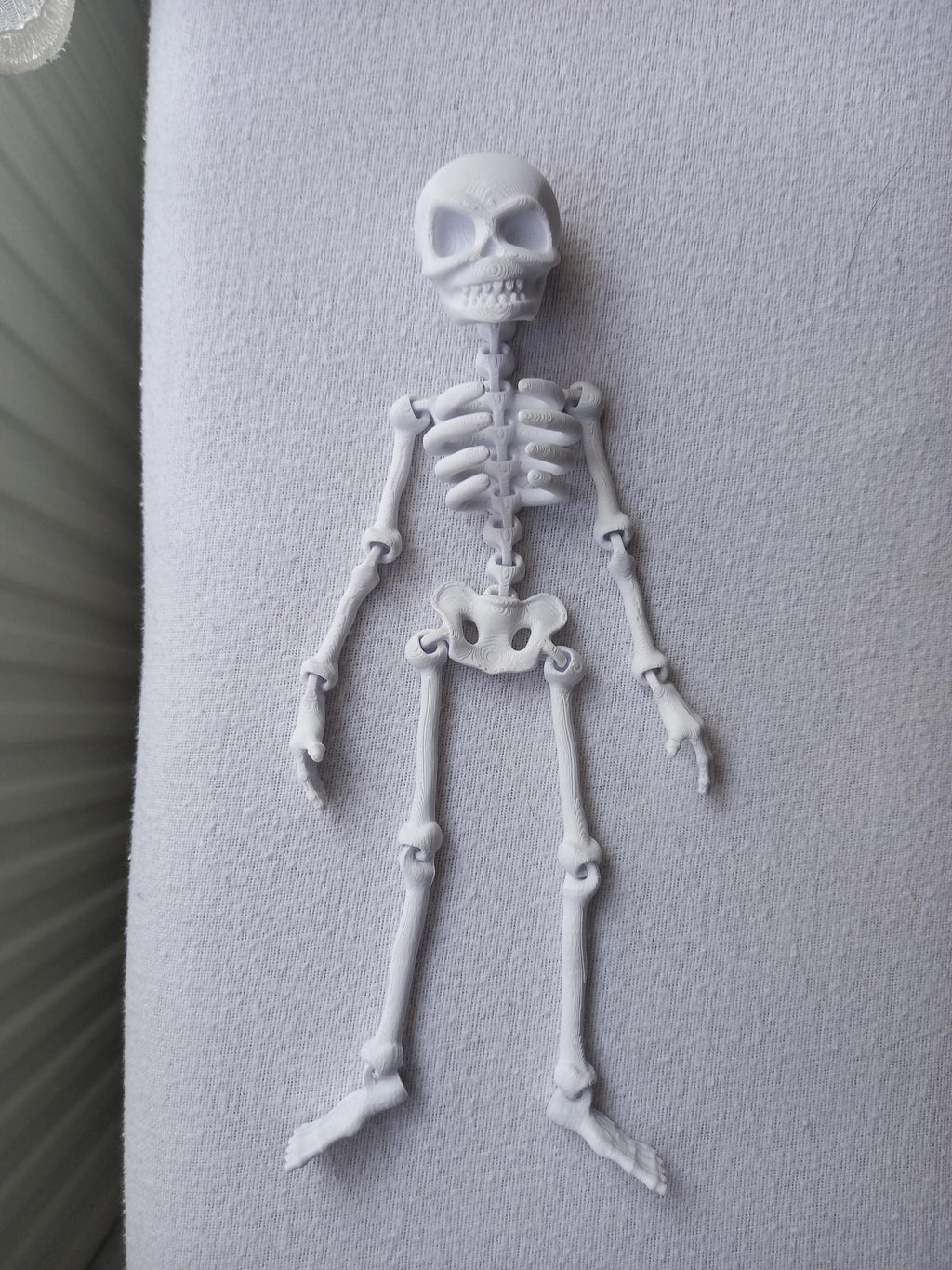 Dancing Skeleton Car Rearview Mirror Hanging Charm - Car Interior Decor Accessory