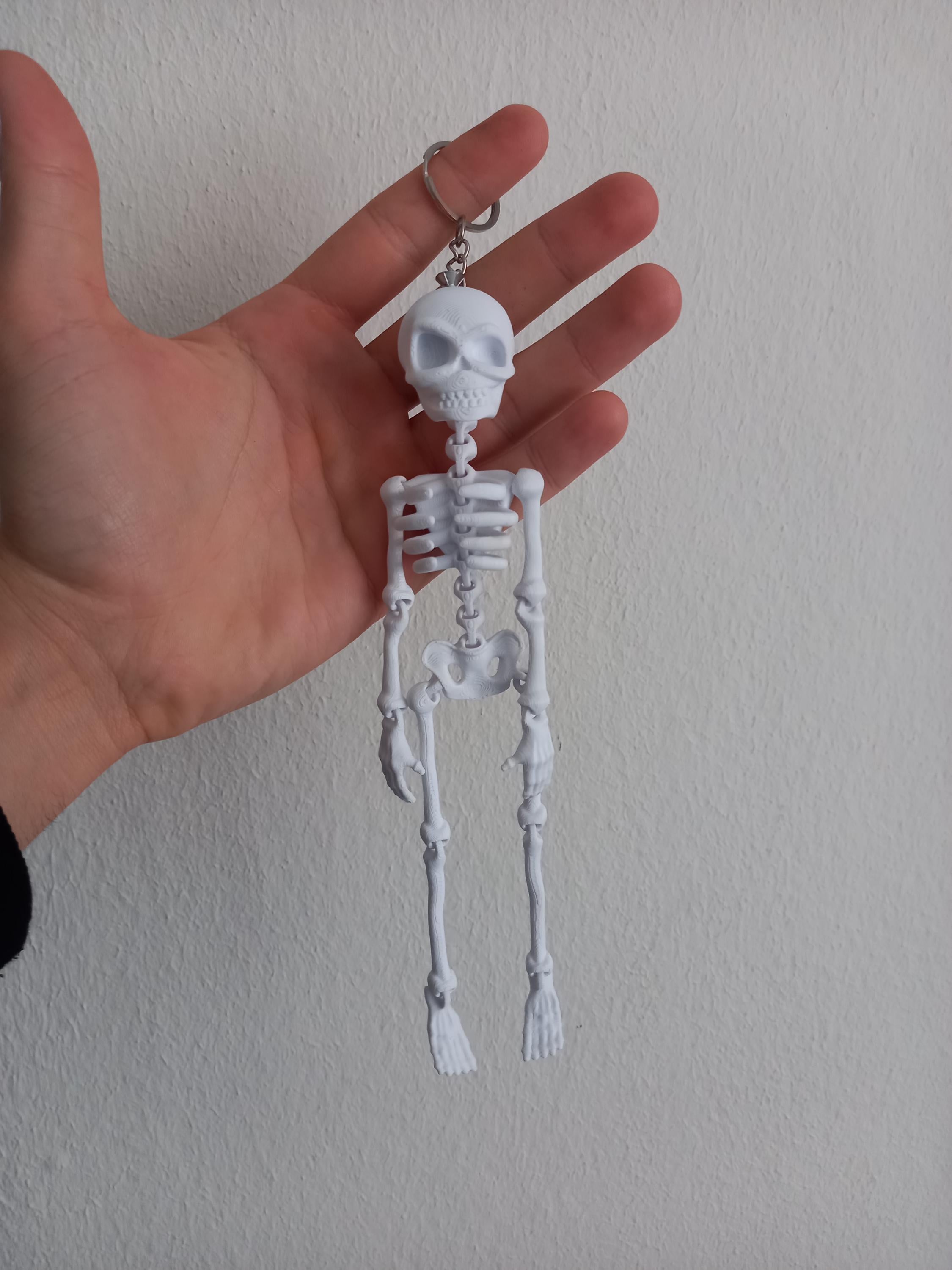 Dancing Skeleton Car Rearview Mirror Hanging Charm - Car Interior Decor Accessory